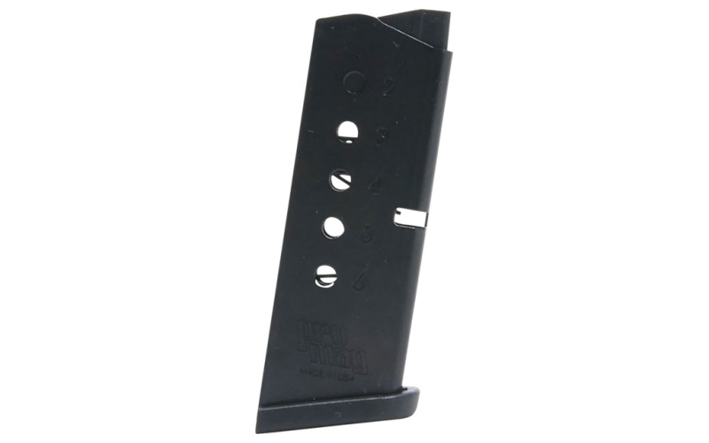 ProMag S&w bodyguard magazine 6-rd steel blue .380 acp